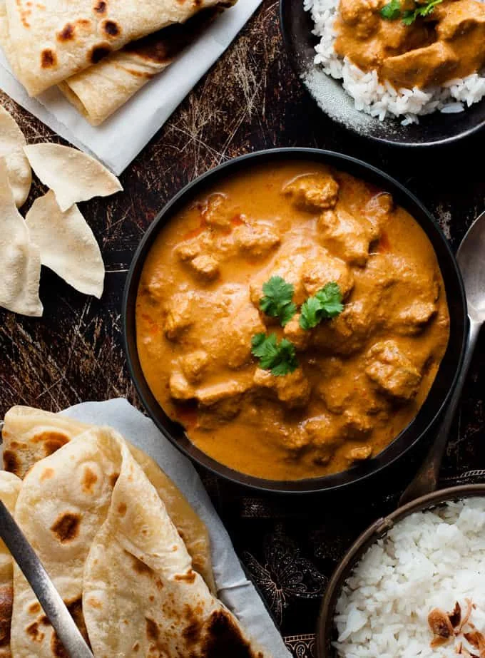 Tandoori Rasoi popular dish - Butter Chicken